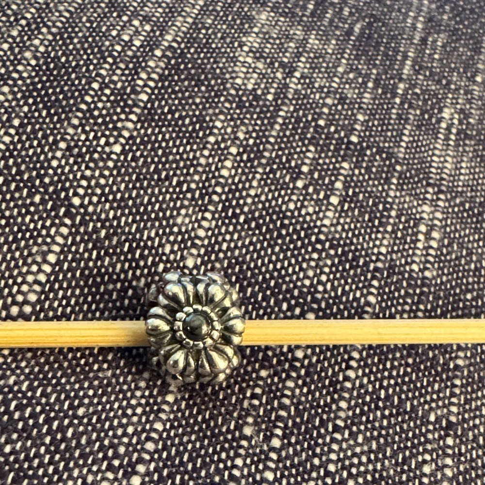 Pandora Silver Floral Bracelet Charm
